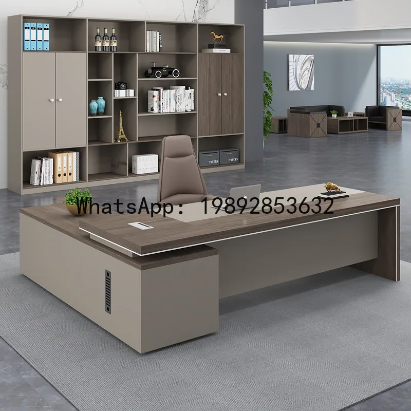 Office Furniture - Meja kantor eksekutif H5.15, furnitur kantor,