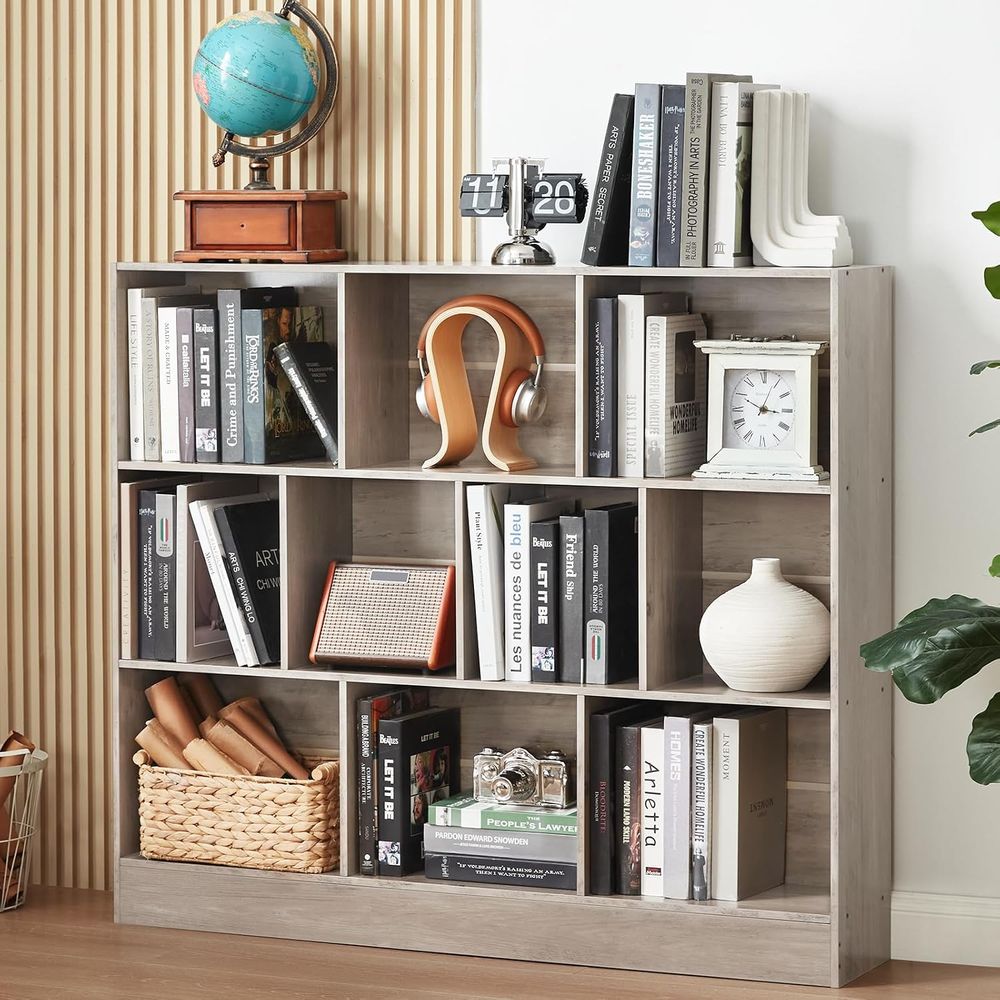 Storage - LEYAOYAO Rak Buku 10 Kubus dengan