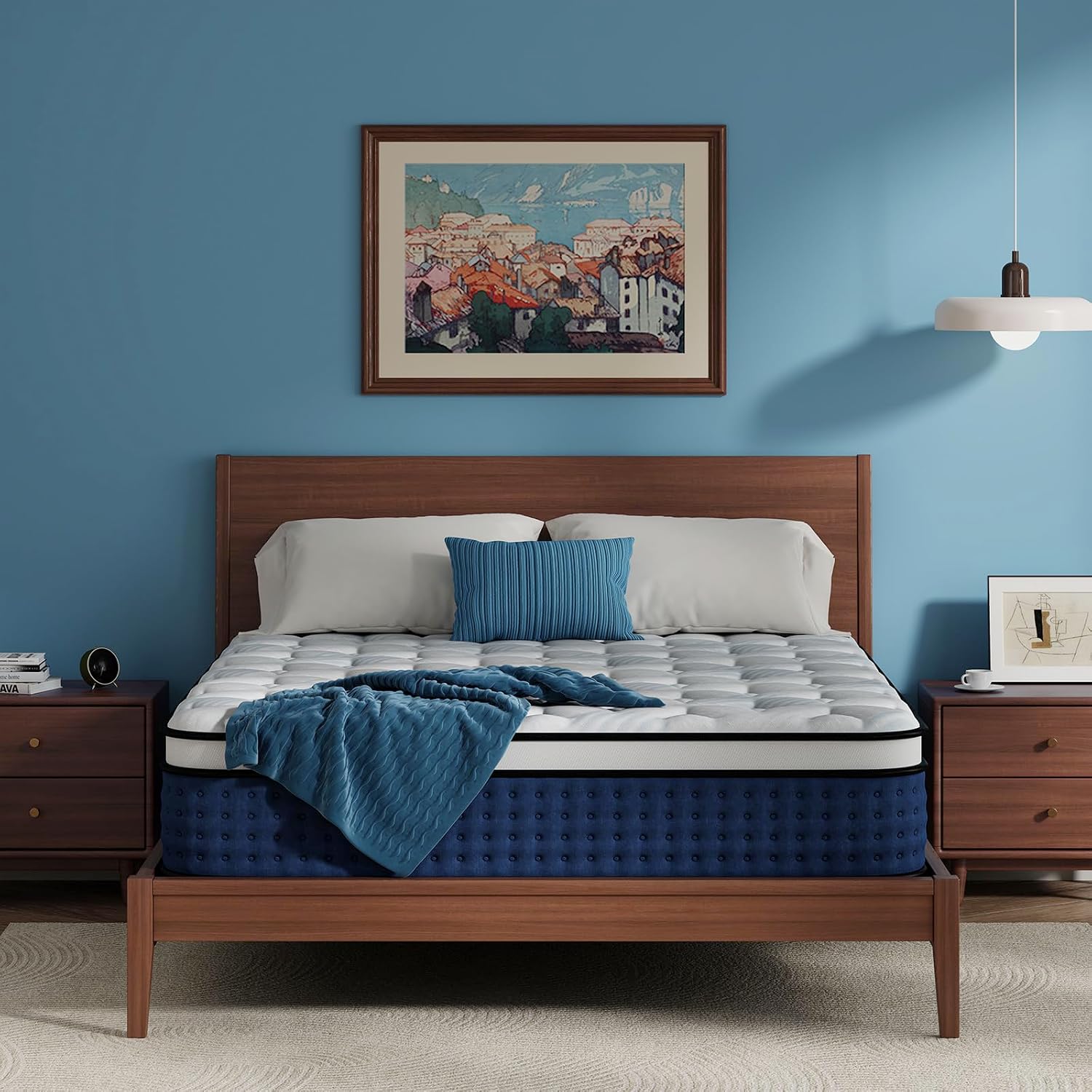 Memory Foam Mattress In A Box Queen - Kasur, Kasur Hybrid Ukuran Queen dalam