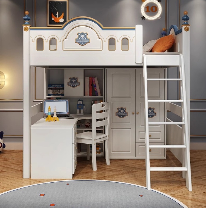 Desain Tempat Tidur Tingkat Ka - Bunk Bed With Stairs And Slide ulasan dan harga