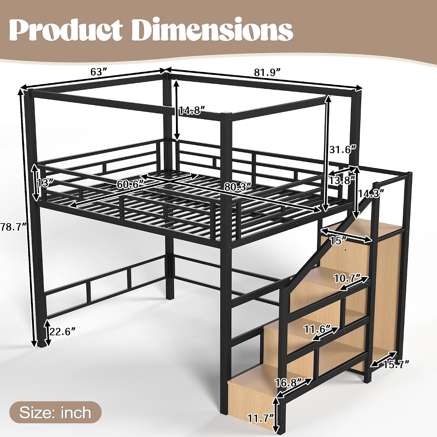 Tempat Tidur Tingkat Model Que - Canopy Bed Frame Metal Queen ulasan dan harga