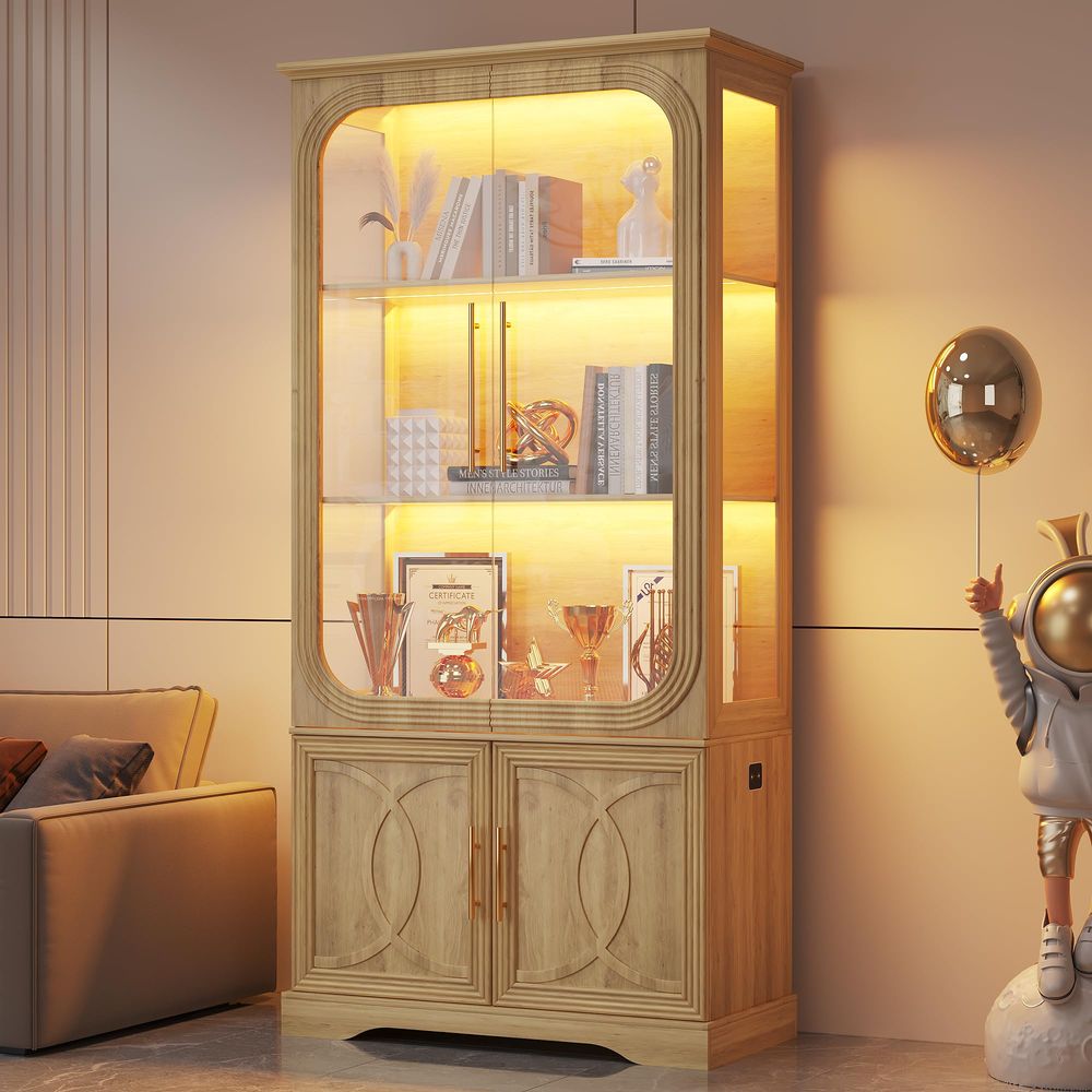 Lemari Pajangan dengan Pintu K - Storage ulasan dan harga