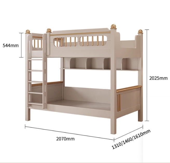Furniture Kamar Tidur Anak dar - Bunk Bed With Stairs And Slide ulasan dan harga