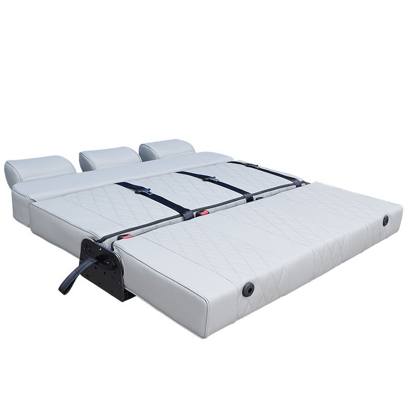 Sofa Bed Lipat Tiga dari Kulit - Sofas ulasan dan harga
