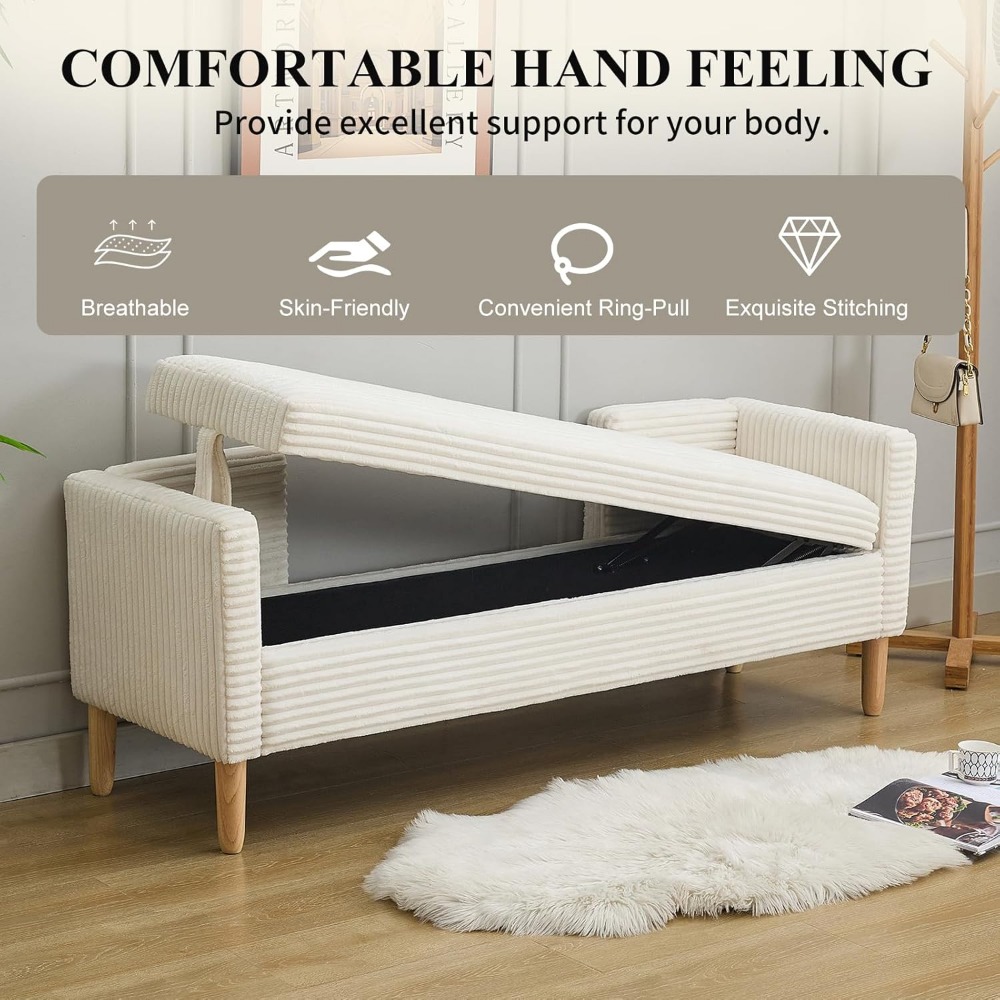 Bangku Ujung Tempat Tidur deng - Bedroom Furniture ulasan dan harga