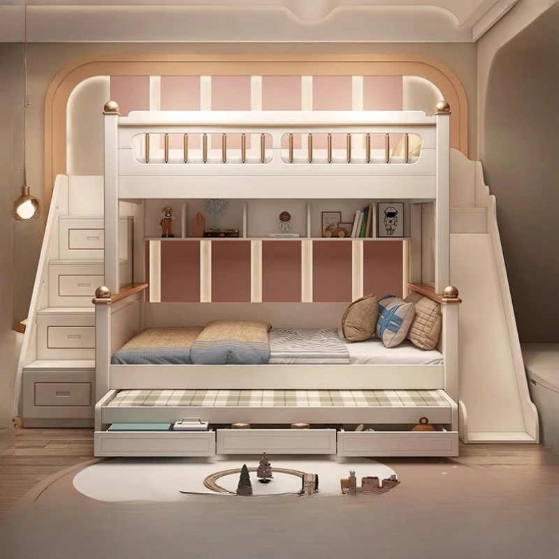 Tempat Tidur Anak Loft Kayu 13 - King Size Bed Frame With Storage Drawers ulasan dan harga