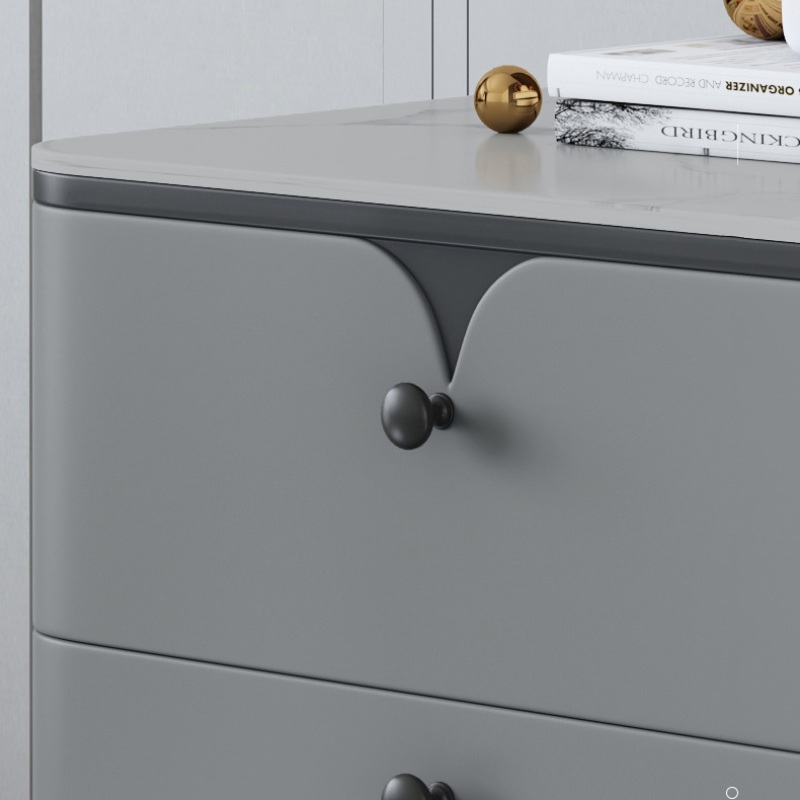 Meja Samping Tempat Tidur Kayu - Solid Wood Nightstand 2 Drawers ulasan dan harga